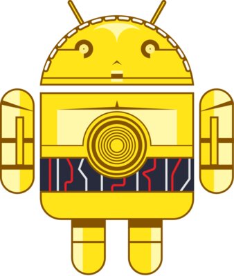 Android Logo: C3PO Andy