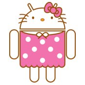 Android Logo: Hello Kitty Andy