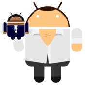 Android Logo: Gob and Franklin Droid